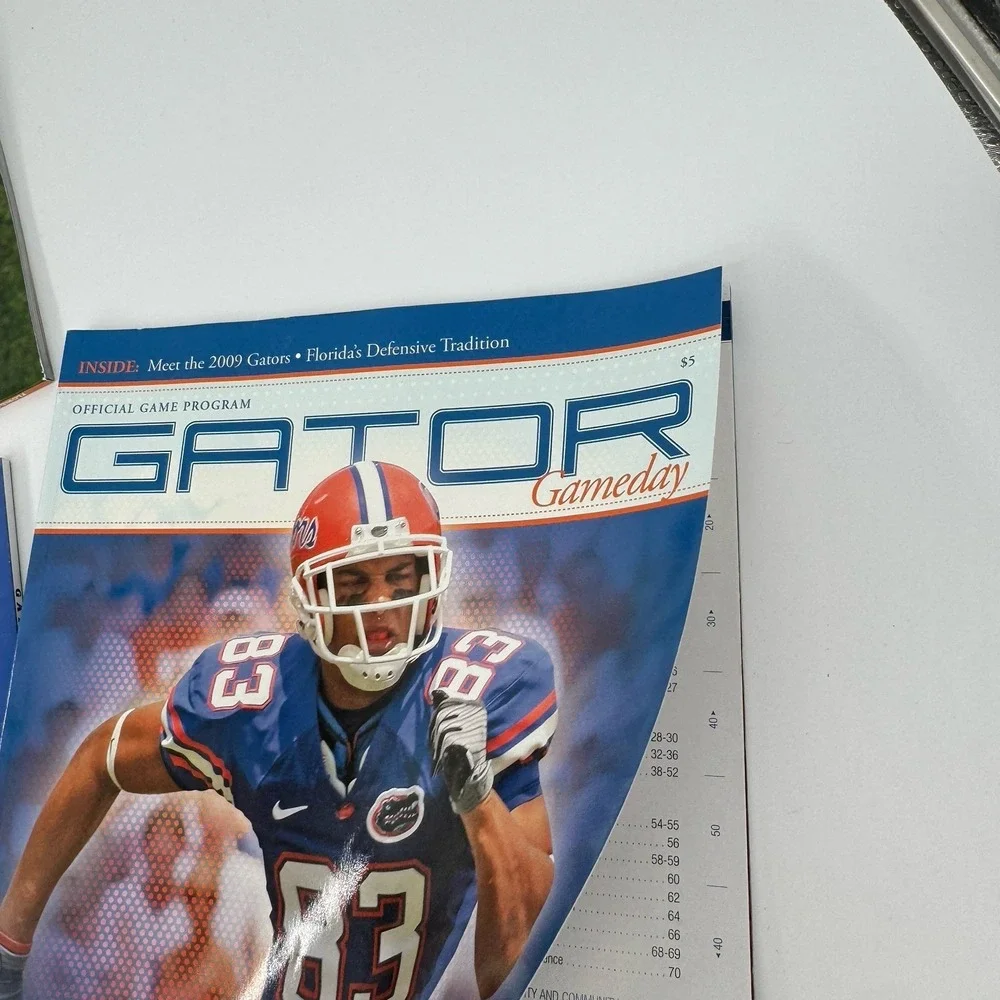 Florida Gators Magazine Lot 7 Tim Tebow‎ Heisman UF Football 2008 2009 2010